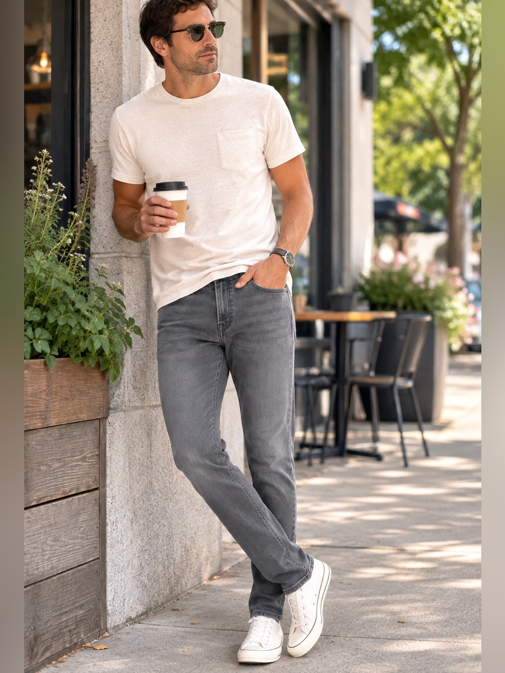 Levi’s 511 Men’s 31x32 Slim Fit Gray Stretch Jeans Faded Wash